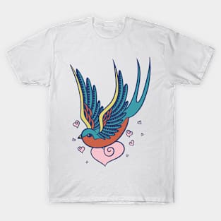 Bird in love T-Shirt